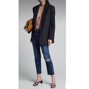 Re/Done Originals 70s Stove Pipe Dark Rinse Womens Size 26